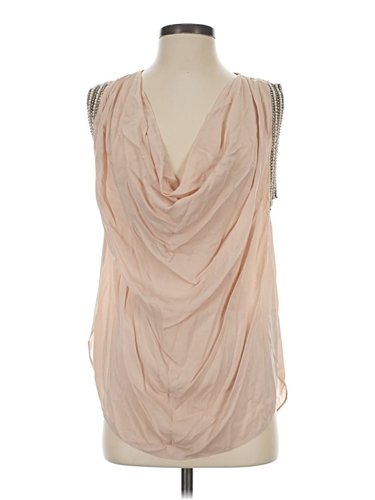 Pre-owned Haute Hippie Sleeveless Blouse In Pink