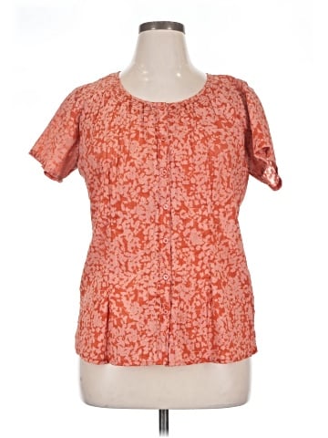 Croft & Barrow Short Sleeve Blouse (view 1)