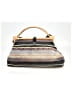 Sun N Sand Stripes Gray Yellow Shoulder Bag One size - photo 3