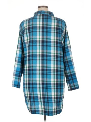 Collections etc. 3/4 Sleeve Button-Down Shirt (view 2)