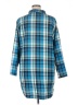 Collections etc. Plaid Blue 3/4 Sleeve Button-Down Shirt Size XL - photo 2
