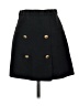 H&M Solid Black Casual Skirt Size 4 - photo 1
