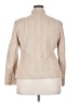 Marks & Spencer Chevron-herringbone Ivory Blazer Size 20 - photo 2