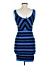 Bebe Stripes Blue Cocktail Dress Size M - photo 2
