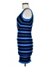 Bebe Stripes Blue Cocktail Dress Size M - photo 5