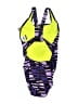 Speedo 100% Polyester Graphic Purple One Piece Swimsuit Size M - photo 2