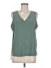 Stylus Green Sleeveless Blouse Size L - photo 1