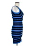 Bebe Stripes Blue Cocktail Dress Size M - photo 4