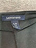 Lands' End Solid Black Casual Dress Size S - photo 7