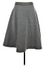 HD in Paris Solid Gray Casual Skirt Size M - photo 1