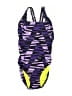 Speedo 100% Polyester Graphic Purple One Piece Swimsuit Size M - photo 1