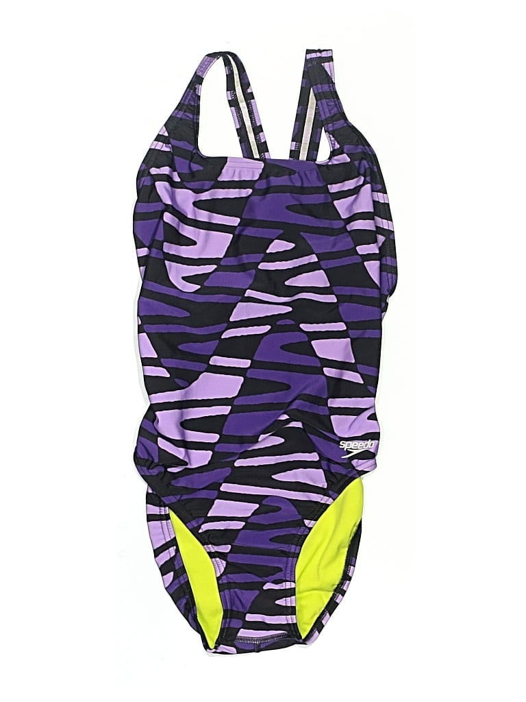 Speedo One Piece Swimsuit In Purple