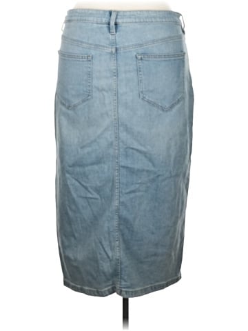 Lands' End Denim Skirt (view 2)