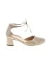 Paul Green 100% Leather Ivory Heels Size UK 5 1/2 / US 7 1/2 - photo 1