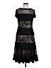 R&M Richards Black Cocktail Dress Size 14 - photo 1
