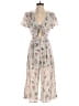 One Clothing Print Ivory Jumpsuit Size S - photo 1