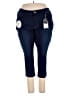 Tahari Solid Blue Jeggings Size 24 - photo 1