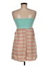 Rachel Kate Color Block Teal Casual Dress Size M - photo 2