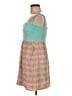 Rachel Kate Color Block Teal Casual Dress Size M - photo 5