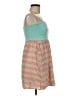 Rachel Kate Color Block Teal Casual Dress Size M - photo 4