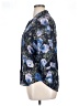 L'Agence 100% Viscose Floral Blue 3/4 Sleeve Blouse Size XL (4) - photo 5