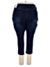 Tahari Solid Blue Jeggings Size 24 - photo 2