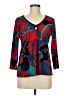 Bisou Bisou Teal 3/4 Sleeve Blouse Size M - photo 1