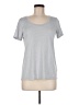 Nike 100% Polyester Silver Active T-Shirt Size M - photo 1