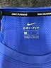 Nike 100% Polyester Blue Sleeveless T-Shirt Size S - photo 7