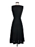 Express 100% Polyester Solid Black Casual Dress Size S - photo 2