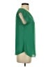 41Hawthorn 100% Polyester Green Short Sleeve Blouse Size S - photo 4