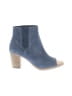 TOMS Blue Ankle Boots Size 7 1/2 - photo 1