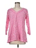 Gretchen Scott Designs Pink Long Sleeve Blouse Size M - photo 1