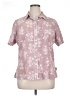 Woolrich Print Pink Short Sleeve Button-Down Shirt Size XL - photo 1