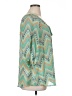 Jolie Teal 3/4 Sleeve Blouse Size XL (estimated) - photo 4