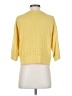 Ginger G. Yellow 3/4 Sleeve Blouse Size S - photo 2