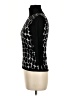 Carlisle Houndstooth Black Turtleneck Sweater Size M - photo 5