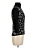 Carlisle Houndstooth Black Turtleneck Sweater Size M - photo 4
