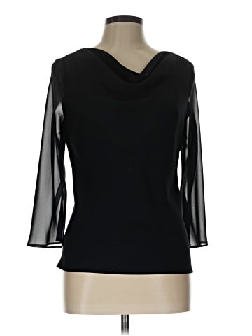 S.L. Fashions 3/4 Sleeve Top (view 1)