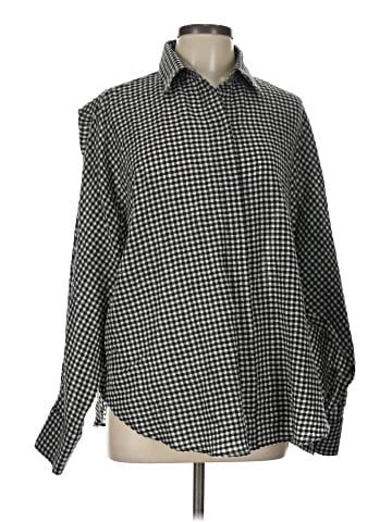 Massimo Dutti Long Sleeve Button-Down Shirt (view 1)