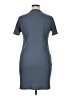 Primark Solid Gray Casual Dress Size XL - photo 2