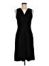 Evan Picone Solid Black Cocktail Dress Size 8 - photo 1