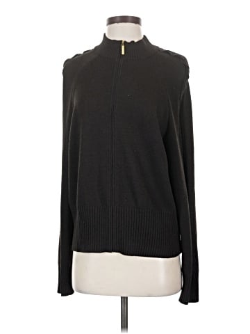 St. John Sport Wool Cardigan (view 1)