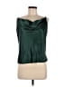 Simplee 100% Polyester Green Sleeveless Blouse Size L - photo 1