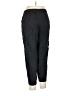 American Eagle Outfitters 100% Lyocell Solid Black Cargo Pants Size L - photo 2