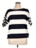 Tommy Hilfiger Stripes Ivory Short Sleeve Top Size XL - photo 1