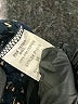 A.Maglia 100% Polyester Polka Dots Blue Casual Pants Size M - photo 5