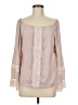 Nanette Lepore 100% Polyester Pink Long Sleeve Blouse Size 8 - photo 1