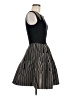 Sandro 100% Polyamide Stripes Black Cocktail Dress Size Med (2) - photo 4