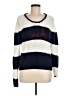 Venus 100% Cotton Color Block Blue Pullover Sweater Size M - photo 1